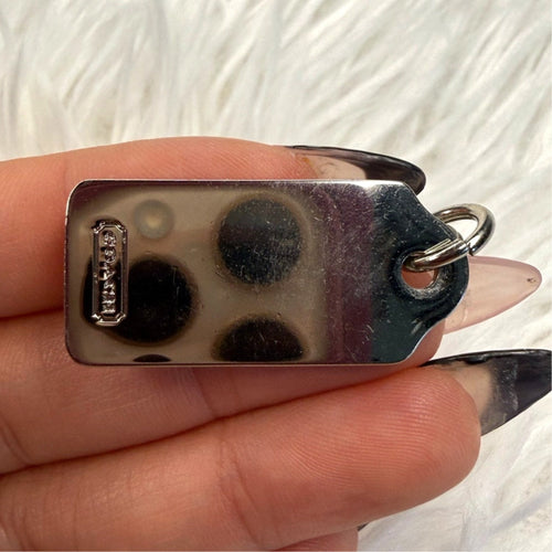 1" COACH  Fob Bag Charm Hang tag Hangtag