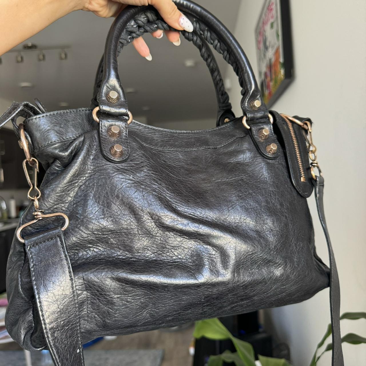 Authentic Balenciaga City Bag – Black