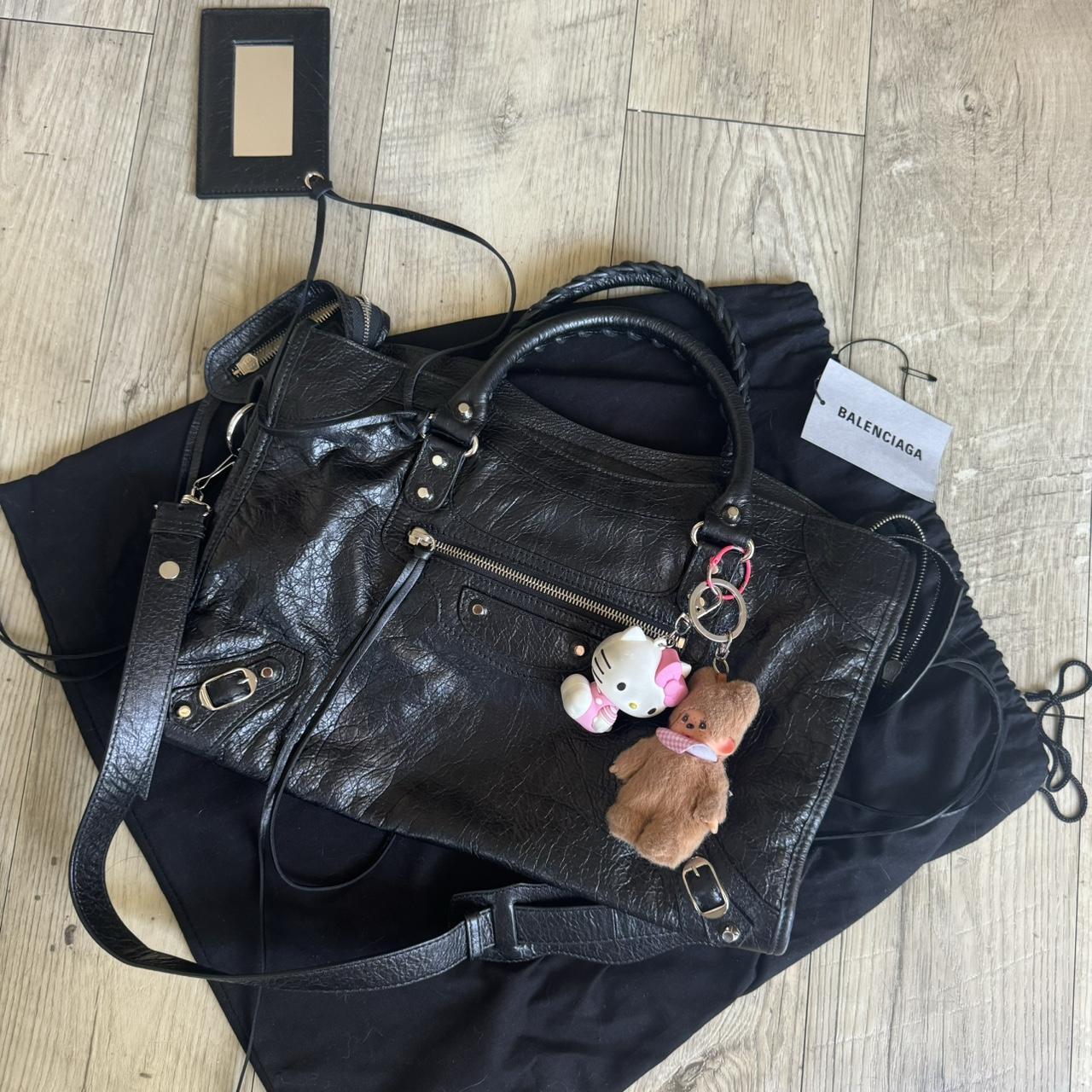 Authentic Balenciaga City Bag – Black